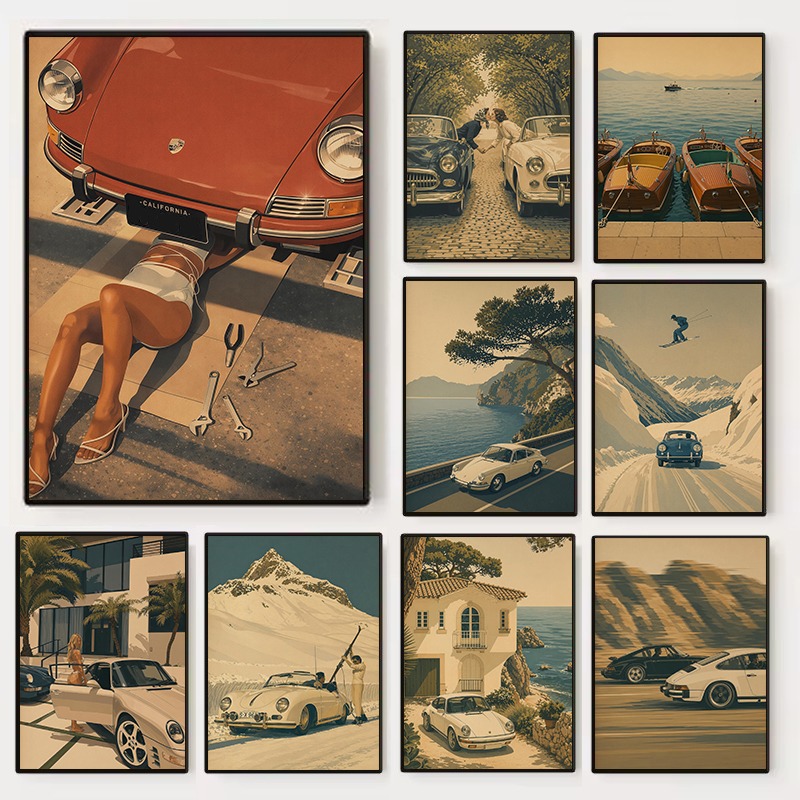 Luxury Lifestyle Pictures - Retro Moda Luksusowy Styl Życia Jacht