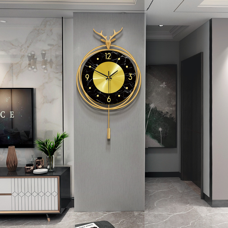 Luxury Lifestyle Fashion - Luksusowy zegar w stylu do salonu,