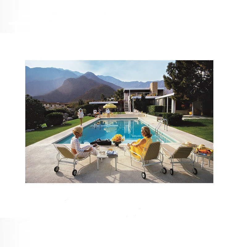 Retro Poolside Host Luxury Lif – Luxury Lifestyle Pictures recenzja i cena