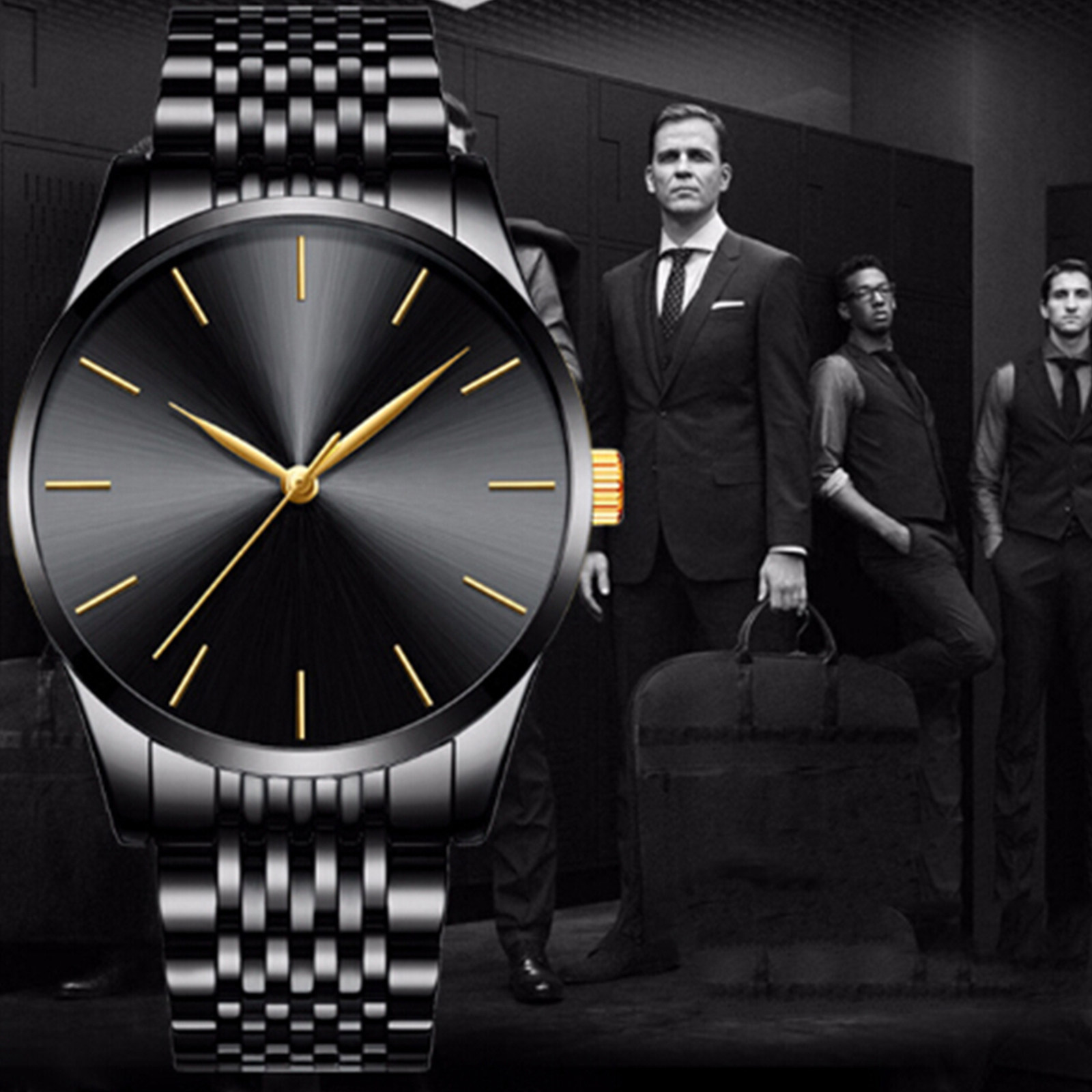 Męski zegarek na rękę ze stali – Luxury Lifestyle Fashion recenzja i cena