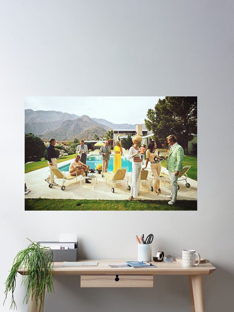 Retro Poolside Host Luxury Lif – Luxury Lifestyle Pictures recenzja i cena