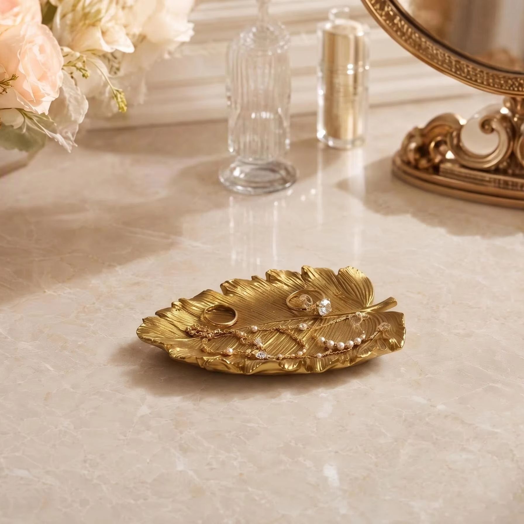 Lekka, luksusowa złota taca do – Luxury Lifestyle Items recenzja i cena